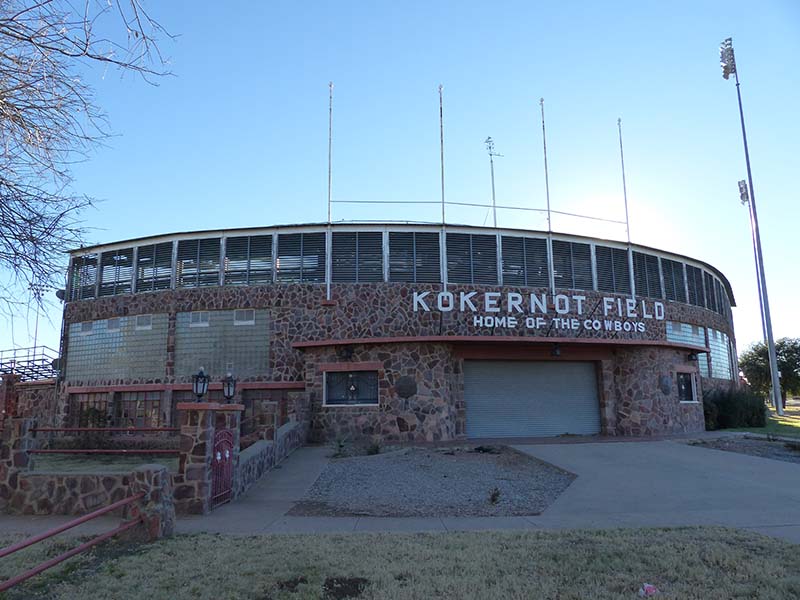 Kokernot Field Grandstand Alpine TX